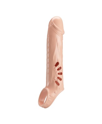PRETTY LOVE - PENIS SLEEVE, TPE,3 removeable 1 inch extenders