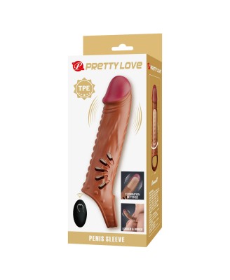 PRETTY LOVE - Penis Sleeve 12 vibration settings