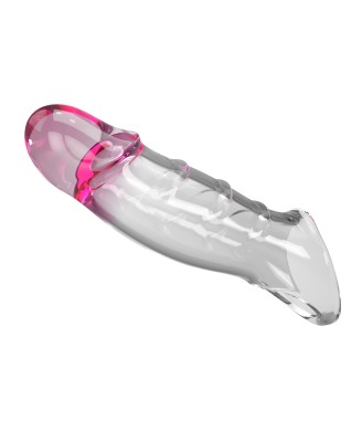 Pretty Love Penis Sleeve – Damell Clear Pink