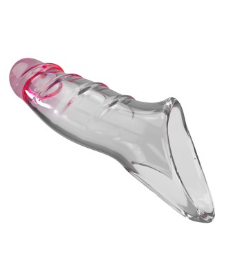 Pretty Love Penis Sleeve – Damell Clear Pink