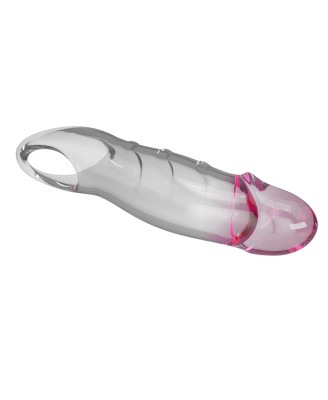 Pretty Love Penis Sleeve – Damell Clear Pink