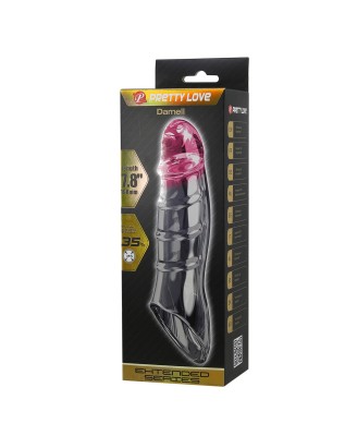 Pretty Love Penis Sleeve – Damell Clear Pink