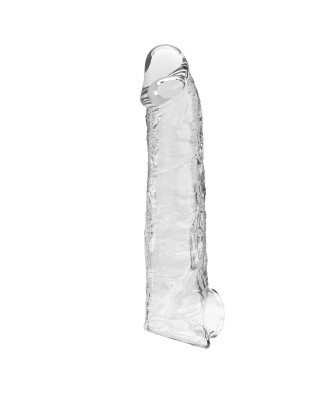 Pretty Love Extension Penis Sleeve with Modular Length Blocks – Clear – 26 cm