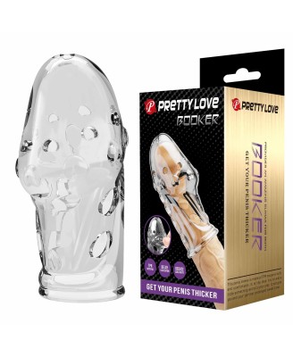 Pretty Love Penis Sleeve – Booker (Clear)