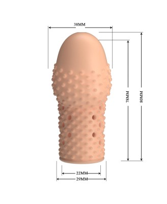 Pretty Love Penis Sleeve – Becks (Flesh)