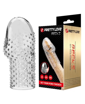 Pretty Love Penis Sleeve – Becks (Clear)