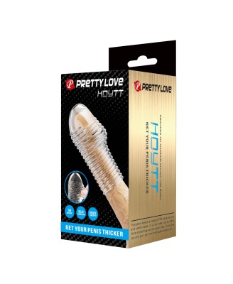 Pretty Love Penis Sleeve – Hoytt (Clear)
