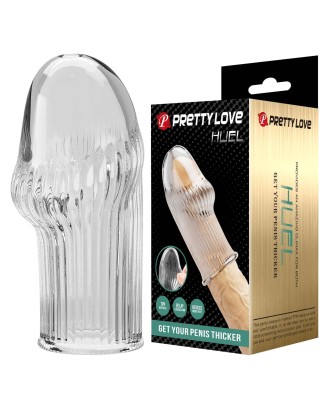 Pretty Love Huel Penis Sleeve (Clear)