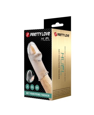 Pretty Love Huel Penis Sleeve (Clear)