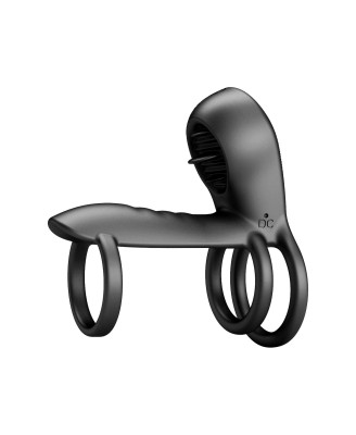 PRETTY LOVE - VIBRATING PENIS SLING Jammy, 12 vibration functions 12 licking settings Memory function