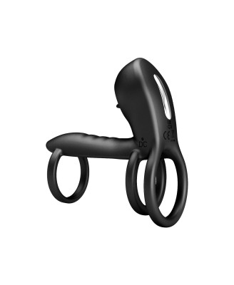 PRETTY LOVE - VIBRATING PENIS SLING Jammy, 12 vibration functions 12 licking settings Memory function