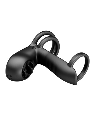 PRETTY LOVE - VIBRATING PENIS SLING Jammy, 12 vibration functions 12 licking settings Memory function