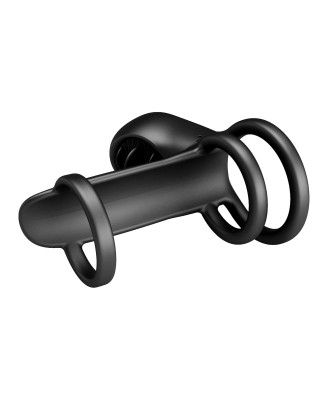 PRETTY LOVE - VIBRATING PENIS SLING Jammy, 12 vibration functions 12 licking settings Memory function