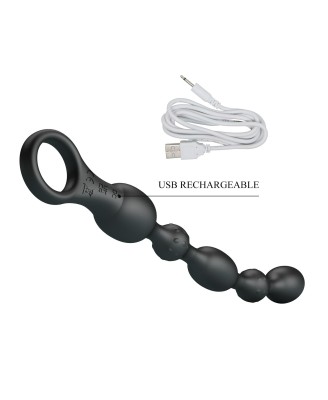 PRETTY LOVE - Van, 10 vibration functions Beaded Anal Vibrator!