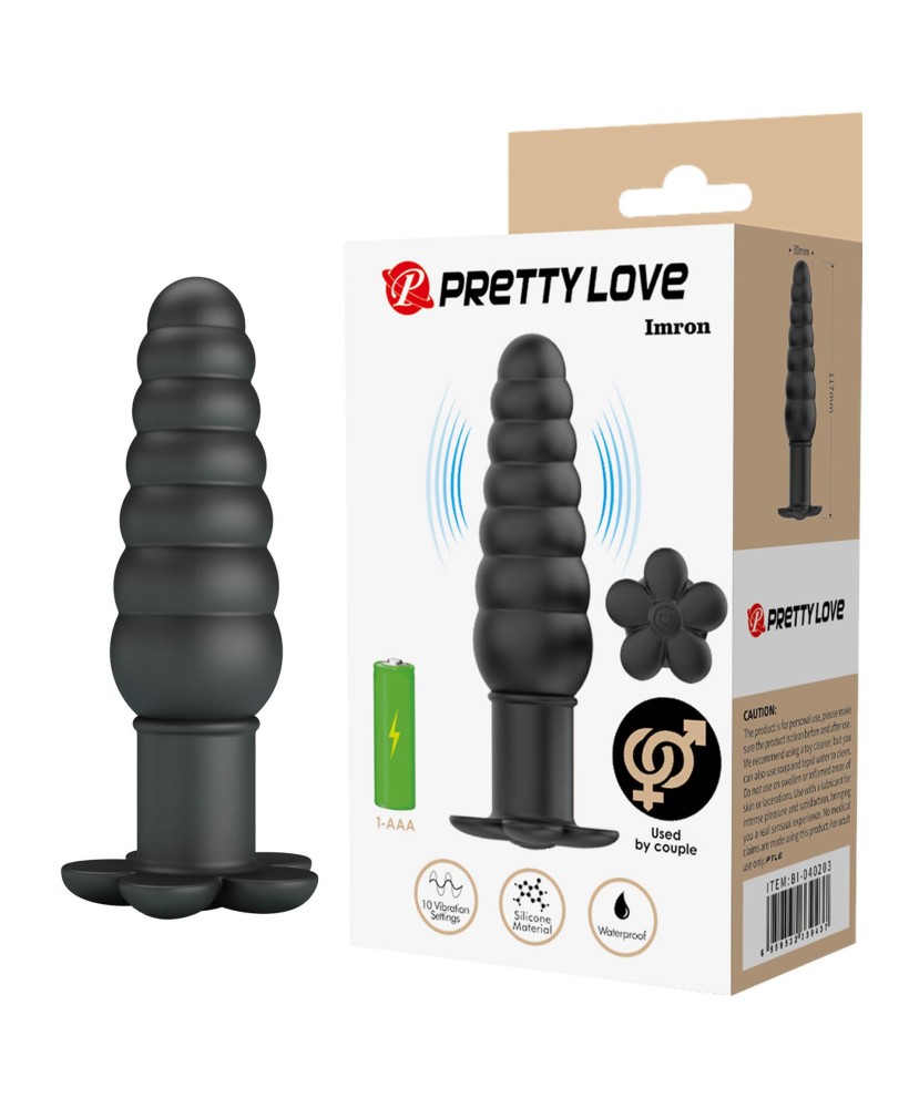 Pretty Love Imron Vibrating Anal Plug