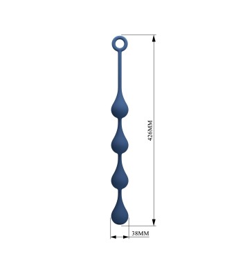MR. PLAY Waterdrop Anal Balls – 42.6 cm L