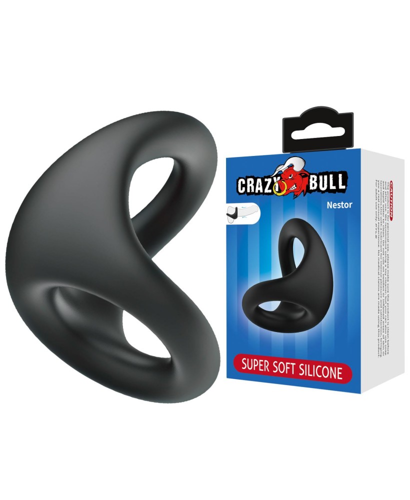 Crazy Bull Nestor – Super Soft Silicone Cock Ring