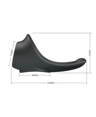 Crazy Bull Zadok Silicone Cock Ball Ring