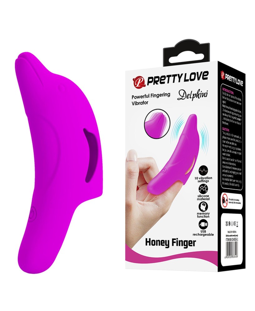 PRETTY LOVE - Delphini, Honey Finger, 10 vibration functions