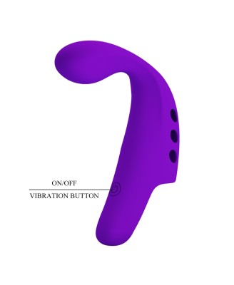 PRETTY LOVE - FINGERING VIBRATOR GORGON Purple, 10 vibration functions