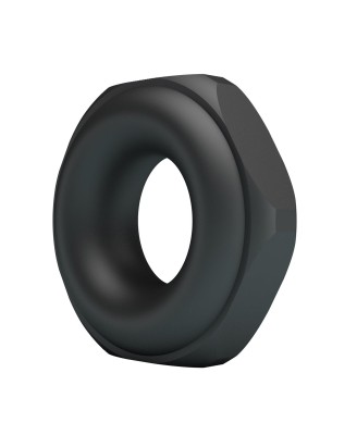 Crazy Bull Jarvius Super Soft Silicone Cock Ring – Black