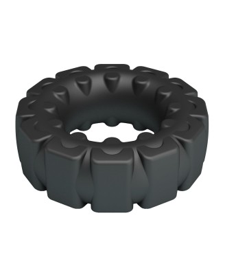 Crazy Bull Laiden Super Soft Silicone Cock Ring – Black