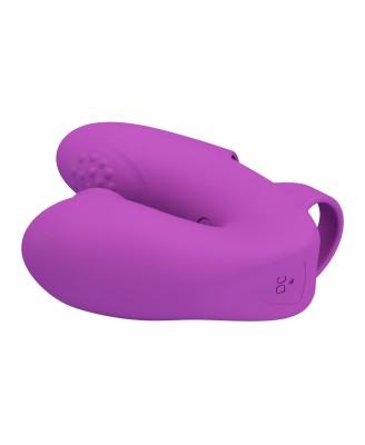 PRETTY LOVE - Super Finger ATHENA Purple, 7 vibration functions 7 tapping functions Memory function