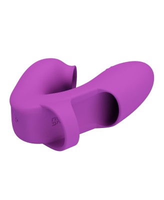 PRETTY LOVE - Super Finger ATHENA Purple, 7 vibration functions 7 tapping functions Memory function