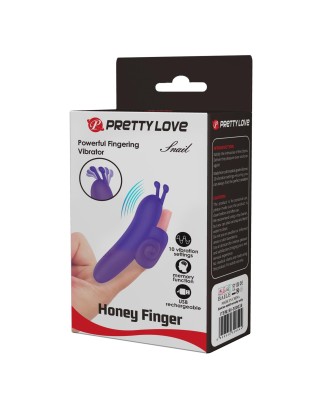 PRETTY LOVE - Snail Honey Finger, 10 vibration functions Memory function