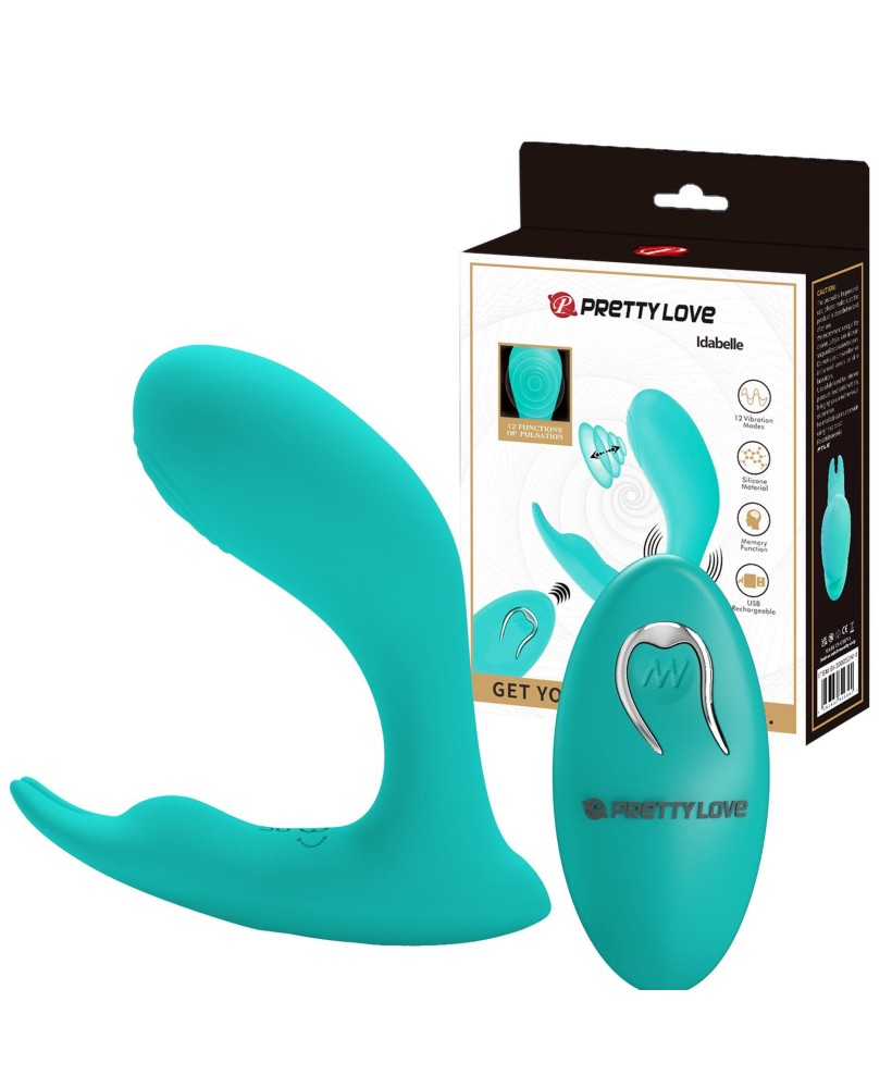 IDABELLE, 12 pulse wave settings 12 vibration functions Wireless remote control