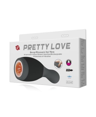 PRETTY LOVE - Deep Pleasure for Men- 12 function vibrations