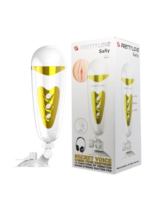 PRETTY LOVE - Masturbator Vagina SALLY 12 function vibrations