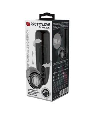 PRETTY LOVE - MARLON Automatic Rotating Thrusting 10 Function, USB / Voice