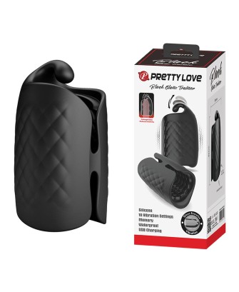 PRETTY LOVE - Black Glans Trainer, 10 vibration functions