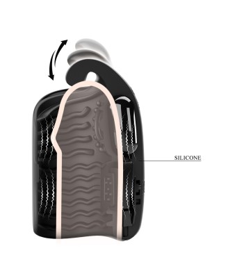 PRETTY LOVE - Black Glans Trainer, 10 vibration functions