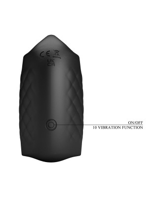 PRETTY LOVE - Black Glans Trainer, 10 vibration functions