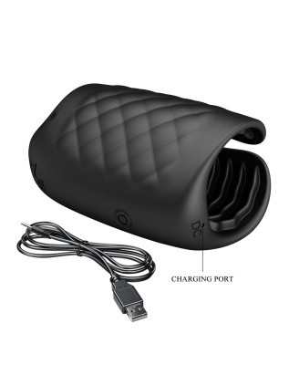 PRETTY LOVE - Black Glans Trainer, 10 vibration functions