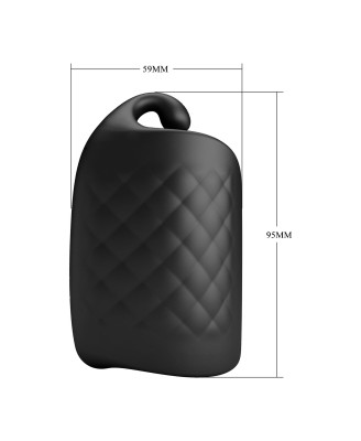 PRETTY LOVE - Black Glans Trainer, 10 vibration functions