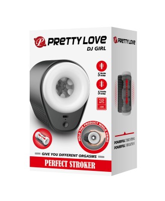 PRETTY LOVE - Dj Girl, 5 vibration functions 5 thrusting settings