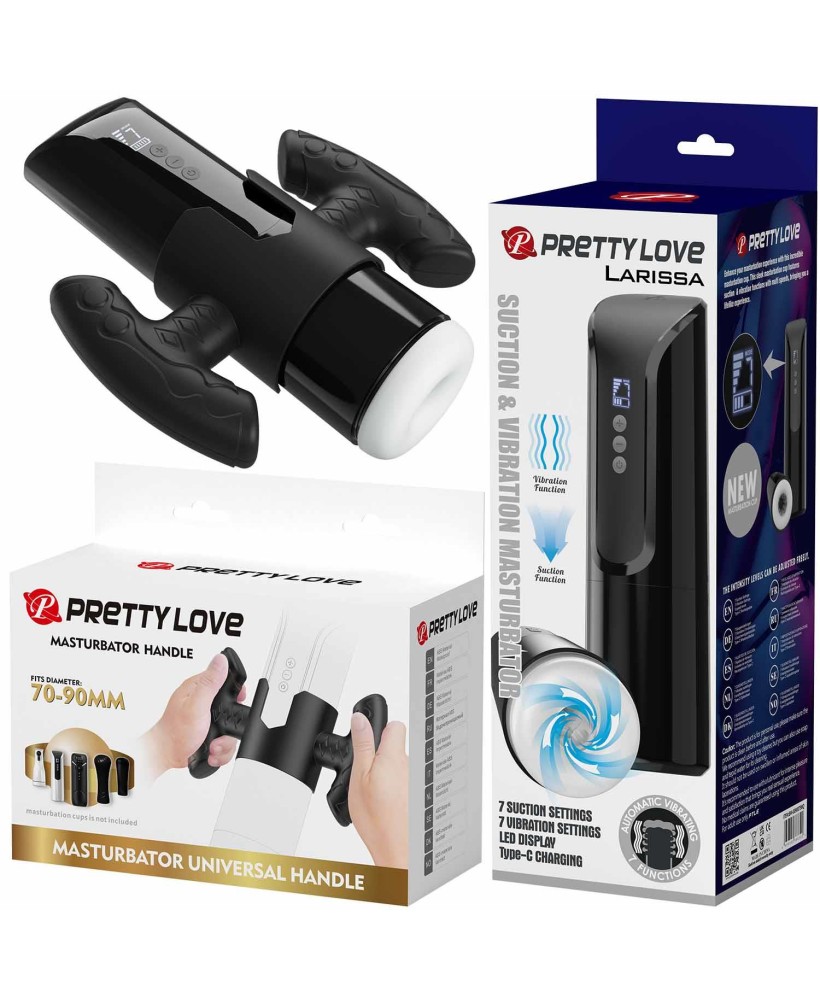 Pretty Love Larissa Suction Vibration Masturbator