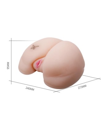 BAILE -REALISTIC VAGINA AND ASS, Vibration Rotation Heating function Sex talk