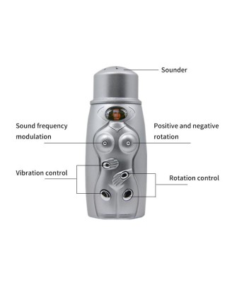 BAILE -REALISTIC VAGINA AND ASS, Vibration Rotation Heating function Sex talk