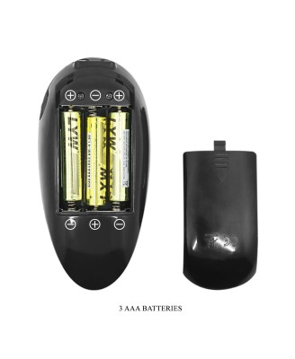 CRAZY BULL - Realistic Vagina Masturbator, Vibration Water lubricant, 3 AAA batteries