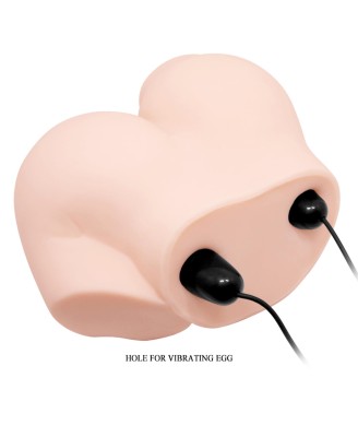 CRAZY BULL- THE REALISTIC Vagina And Anal, Vibration Double holes