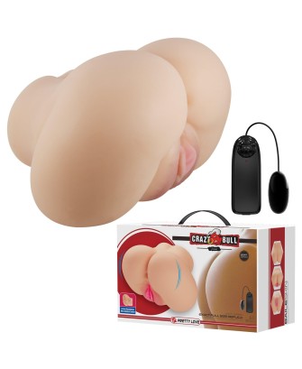 CRAZY BULL - Luna, Vibration Double holes TPR ABS