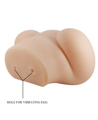 CRAZY BULL - Luna, Vibration Double holes TPR ABS