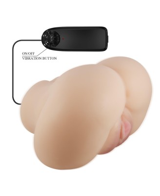 CRAZY BULL - Luna, Vibration Double holes TPR ABS