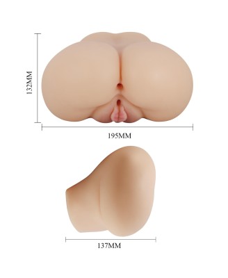 CRAZY BULL - Luna, Vibration Double holes TPR ABS
