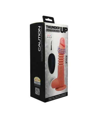 BAILE - THUNDER UP Vibration - Realistyczne Dildo z Wibratorem - 22 cm