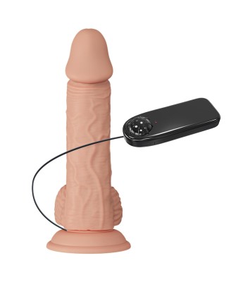 BAILE - Beautiful Catoblepas - Realistyczne Dildo z Wibratorem - 14 cm